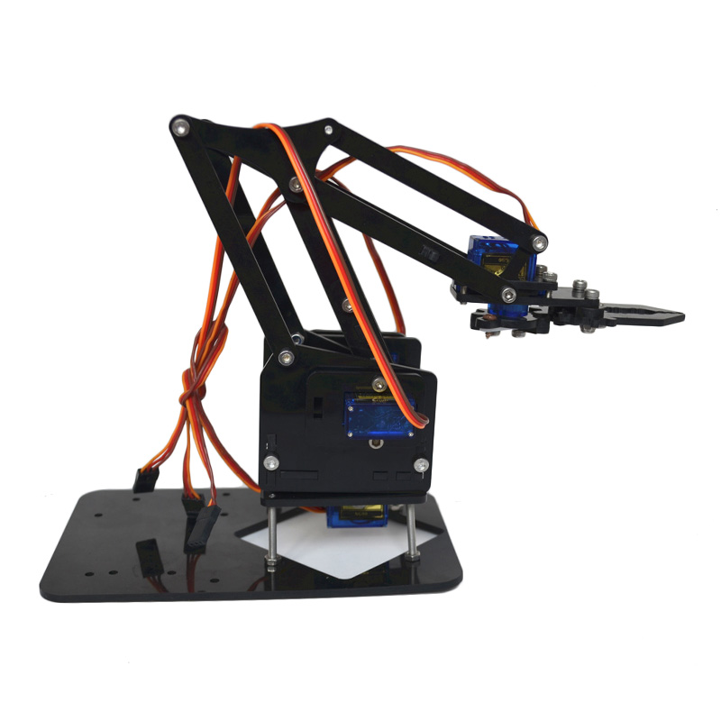 4DOF-Assembling-Acrylic-Mechine-Robot-Arm-with-SG90-Plastic-Gear-Servo-For-Robot-DIY-1185185-3