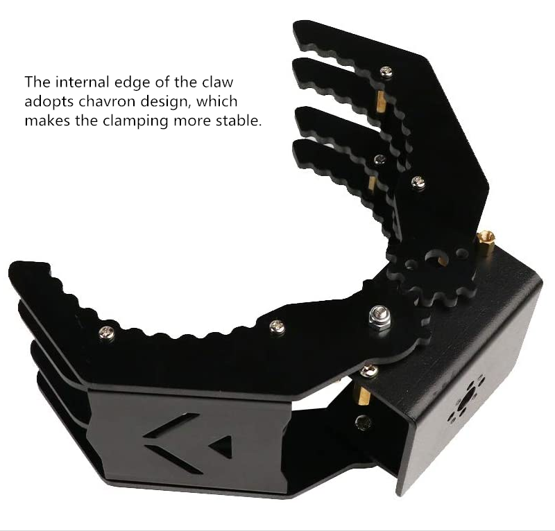 Hiwonder-Aluminum-Alloy-Mechanical-Claw-Robot-Arm-with-8KG-Torque-LDX-335MG-Digital-Servo-1804504-3