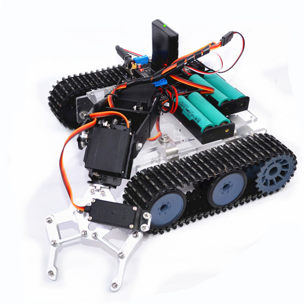 SNAR20--DIY-RC-Robot-Arm-Tank-Acrylic-With-PS2-Stick-1424993-8
