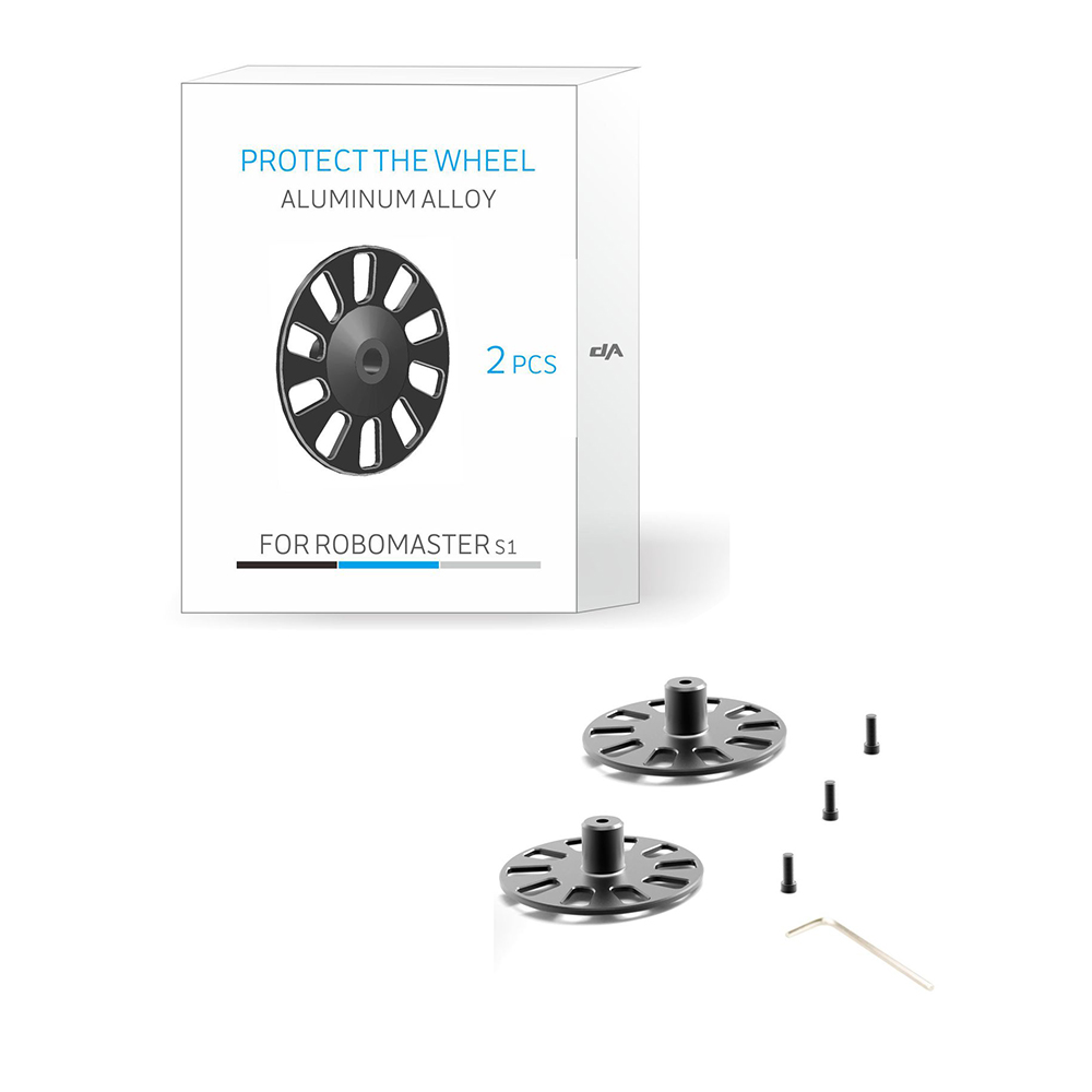 2PCS-CNC-Carshproof-Protective-Wheels-For-DJI-RoboMaster-S1-RC-Robot-1543434-5