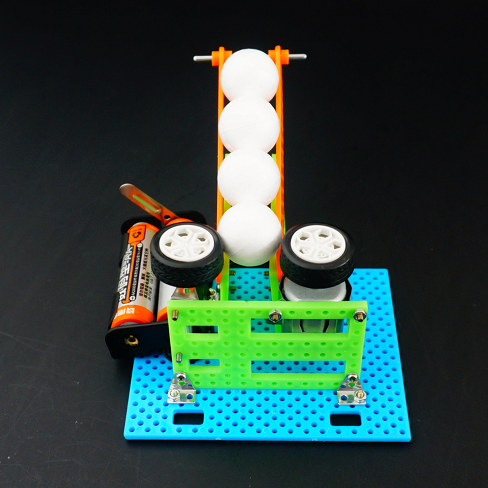 DIY-Electric-Ball-Shooting-Machine-Robot-Toy-Assembled-Toy-For-Chidren-1327127-2