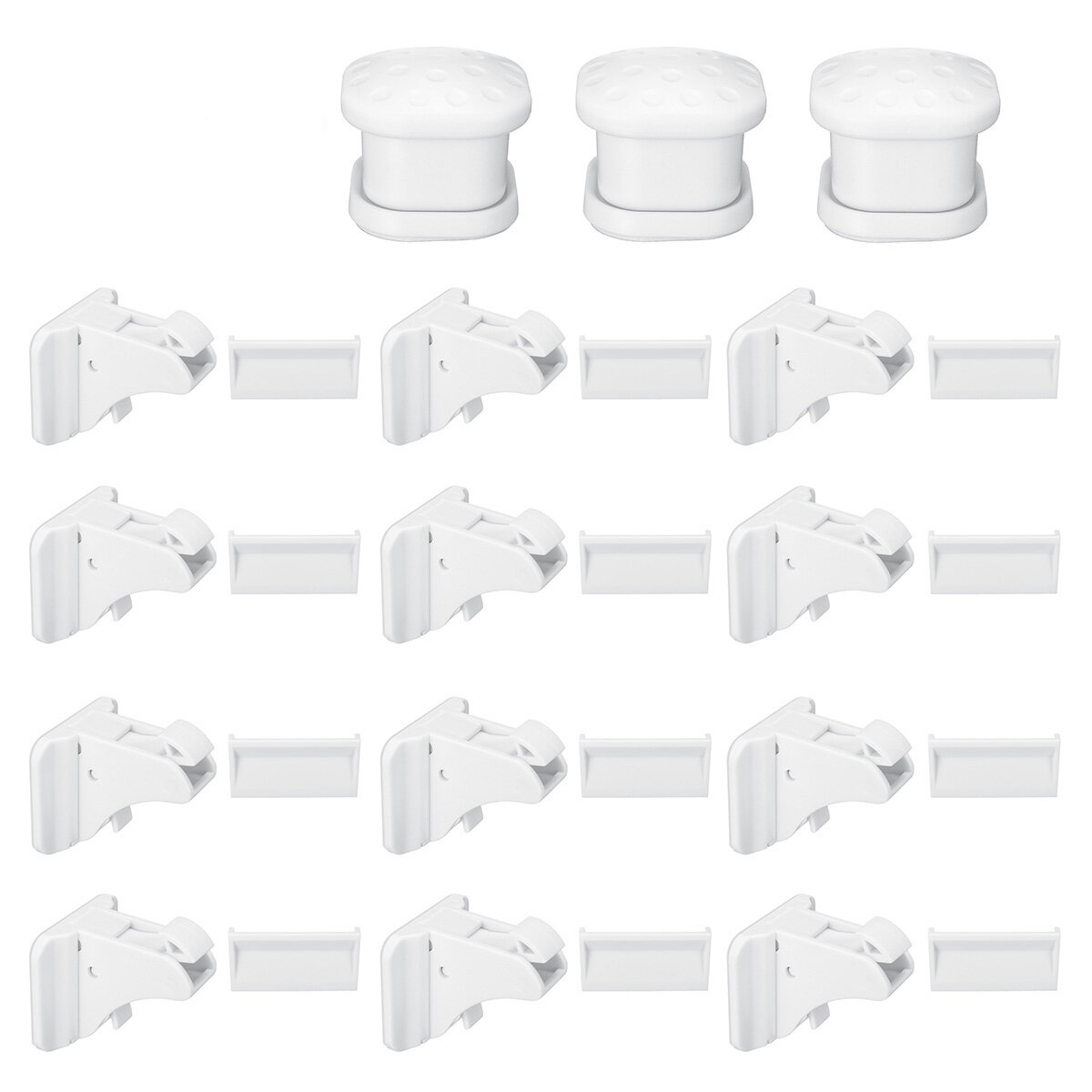 15 in 1 Magnetic Child Lock Baby Safety Lock Baby Protection Cabinet Door Lock Kids Drawer Locker