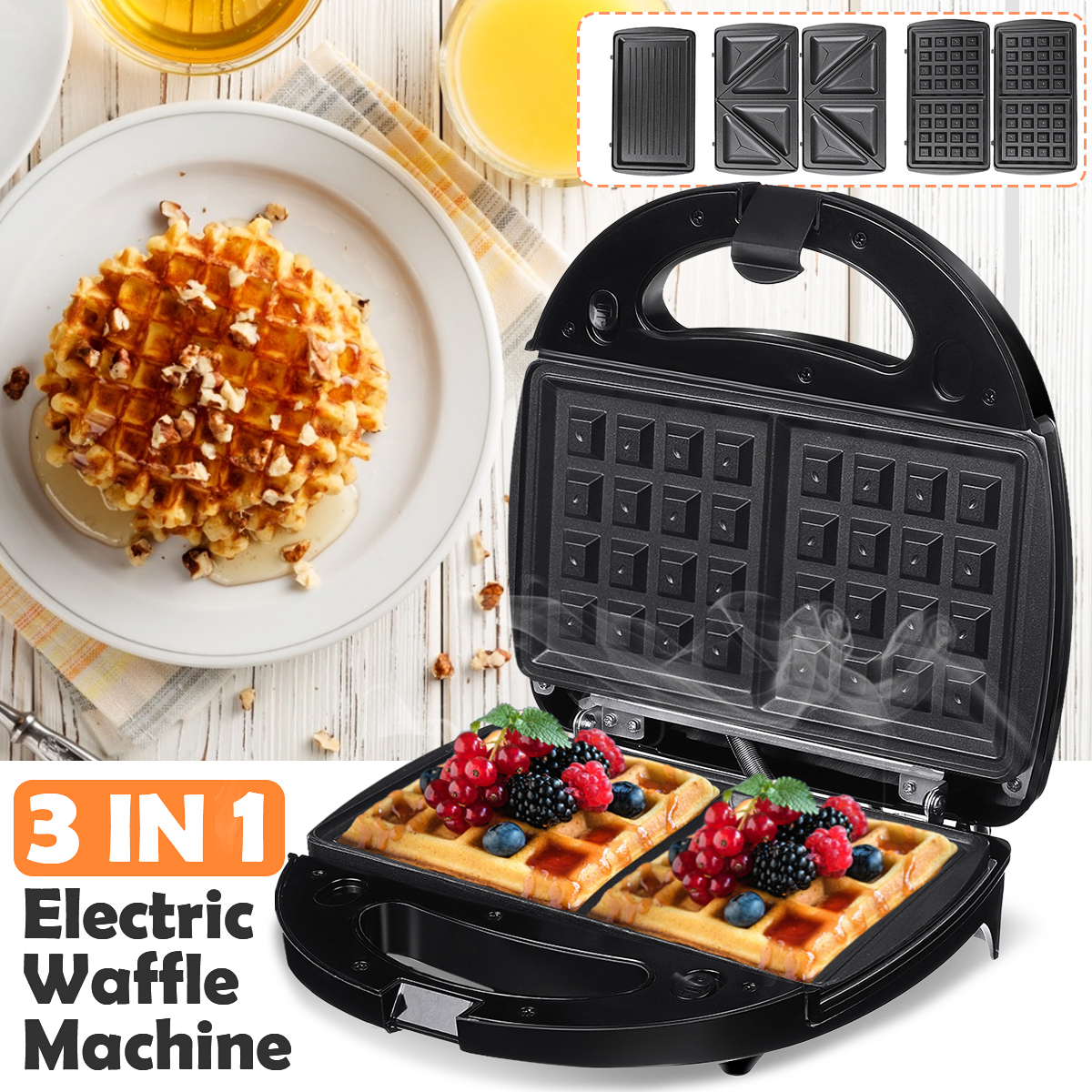 3-in-1-Sandwich-Grill-Waffle-Maker-Non-Stick-Toaster-Panini-Press-750w-1913927-2