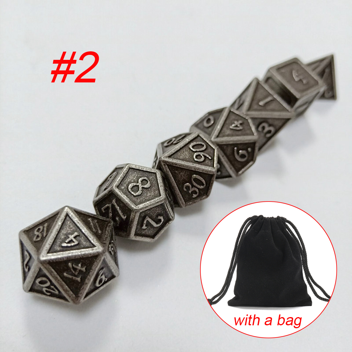 7Pcs-Metal-Polyhedral-Dice-DnD-RPG-TRPG-Games-Dices-SET-With-Storage-Bag-1646199-5