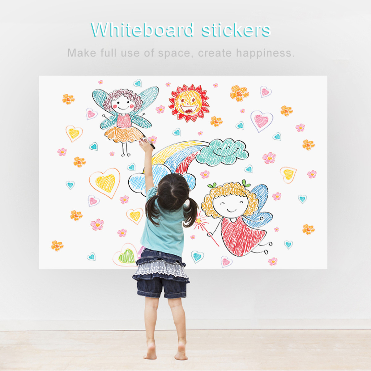 Self-adhesive-Whiteboard-Sticker-Waterproof-Movable-Kid-Erasable-Roll-Up-Message-Wall-Table-Sticker-1626767-4