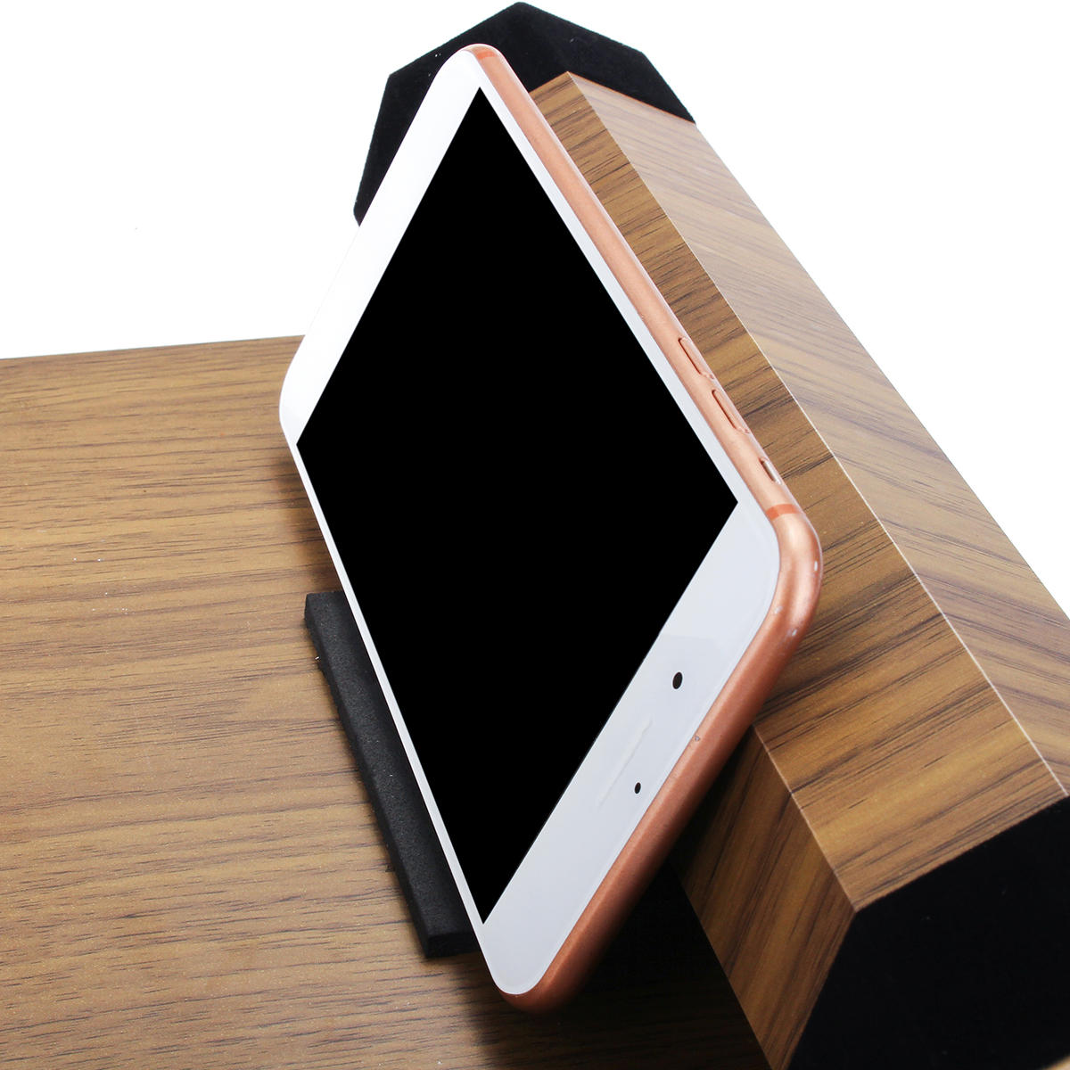 12inch 3D HD Rollable Wood Phone Screen Magnifier Video Movie Amplifier For Smart Phone