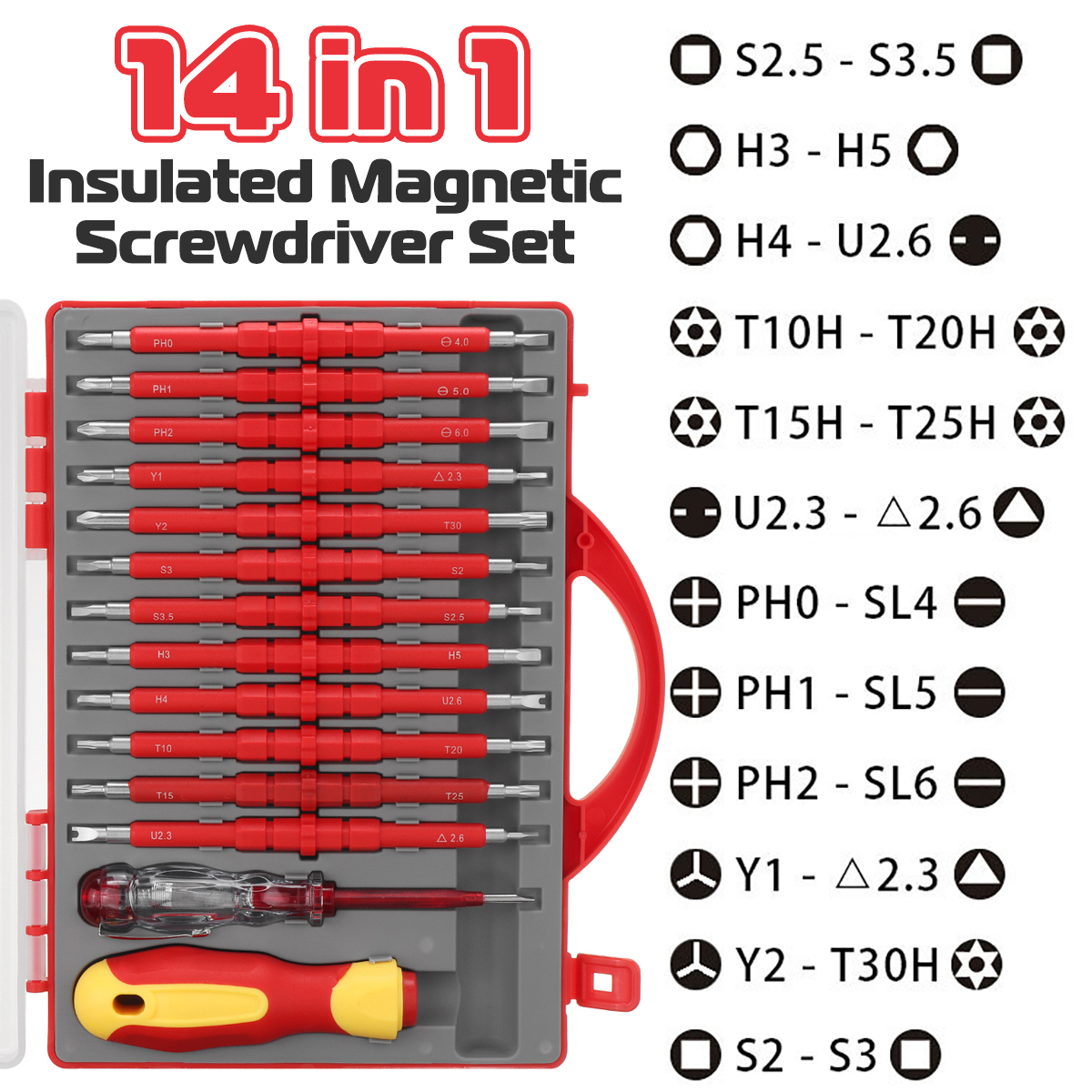 14-in-1-Magnetic-Screwdriver-Set-Insulated-Multi-Screw-Driver-Repair-Tools-Kit-1816038-2