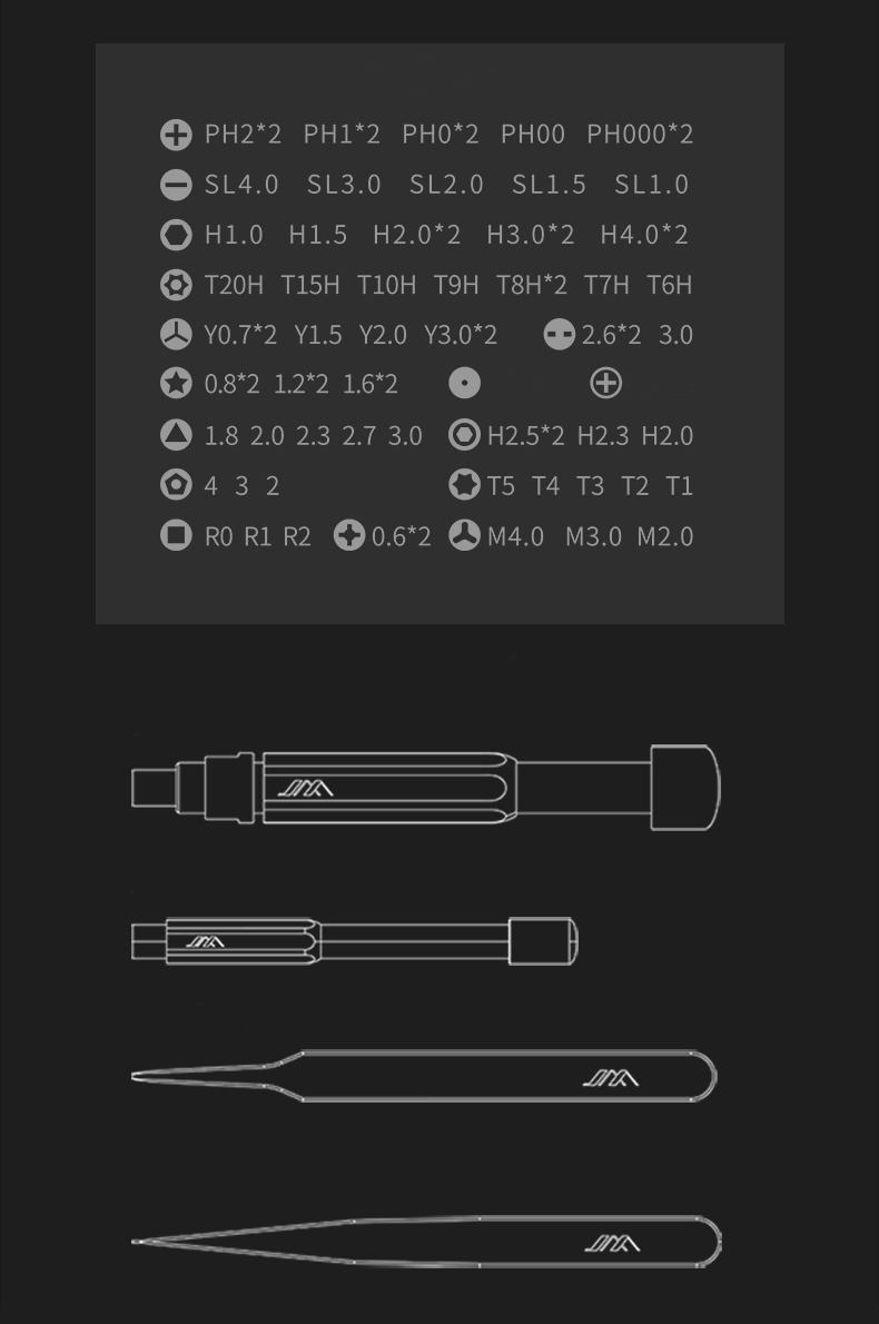 2021-New-JIMIreg-JM-GNT80-80-In-1-Precision-Screwdrivers-Multi-used-DIY-Repair-Screw-Driver-72PC-S2--1820232-10