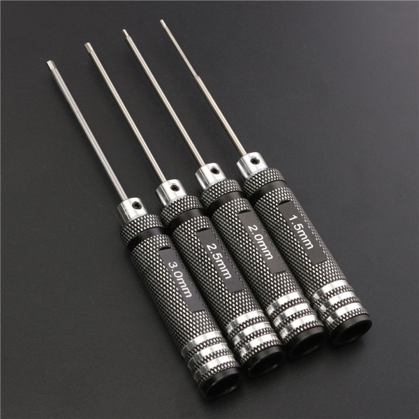 Drillpro-4pcs-Hex-Screwdriver-Tool-Kit-15202530mm-Black-Repair-Tool-Set-984361-3