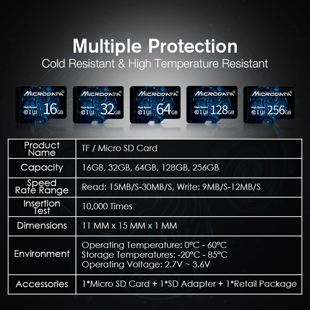 MicroData-High-Speed-16GB-32GGB-64GB-128GB-Class-10-TF-Memory-Card-Flash-Drive-With-Card-Adapter-For-1738460-11