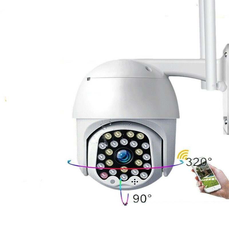 1080P 20X Zoom HD IP CCTV Camera Waterproof Outdoor WiFi PTZ Security Wireless IR Camera