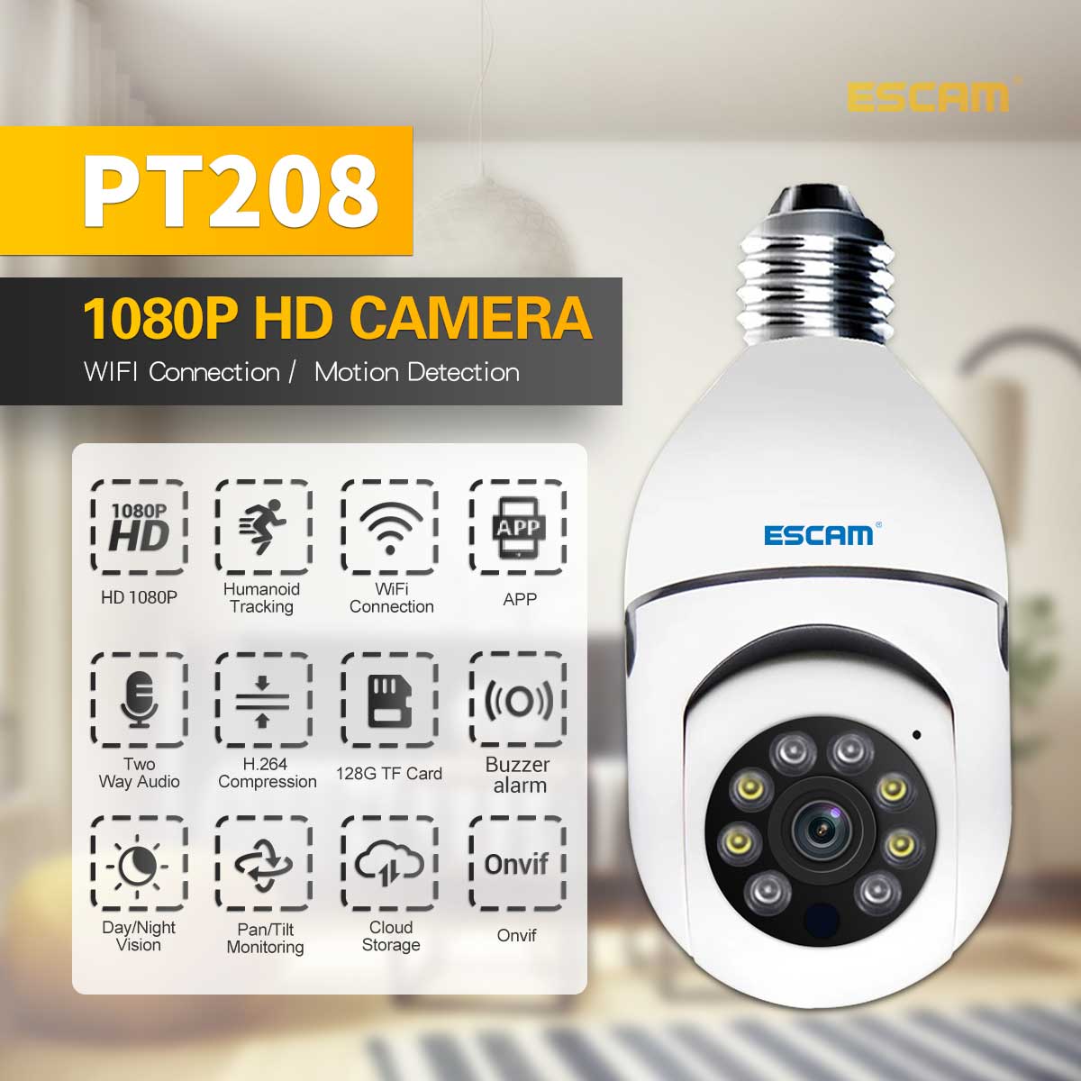 ESCAM-PT208-E27-1080P-WIFI-Camera-Humanoid-Tracking-PT-Wireless-ONVIF-Two-Way-Audio-Intelligent-Dual-1915665-1