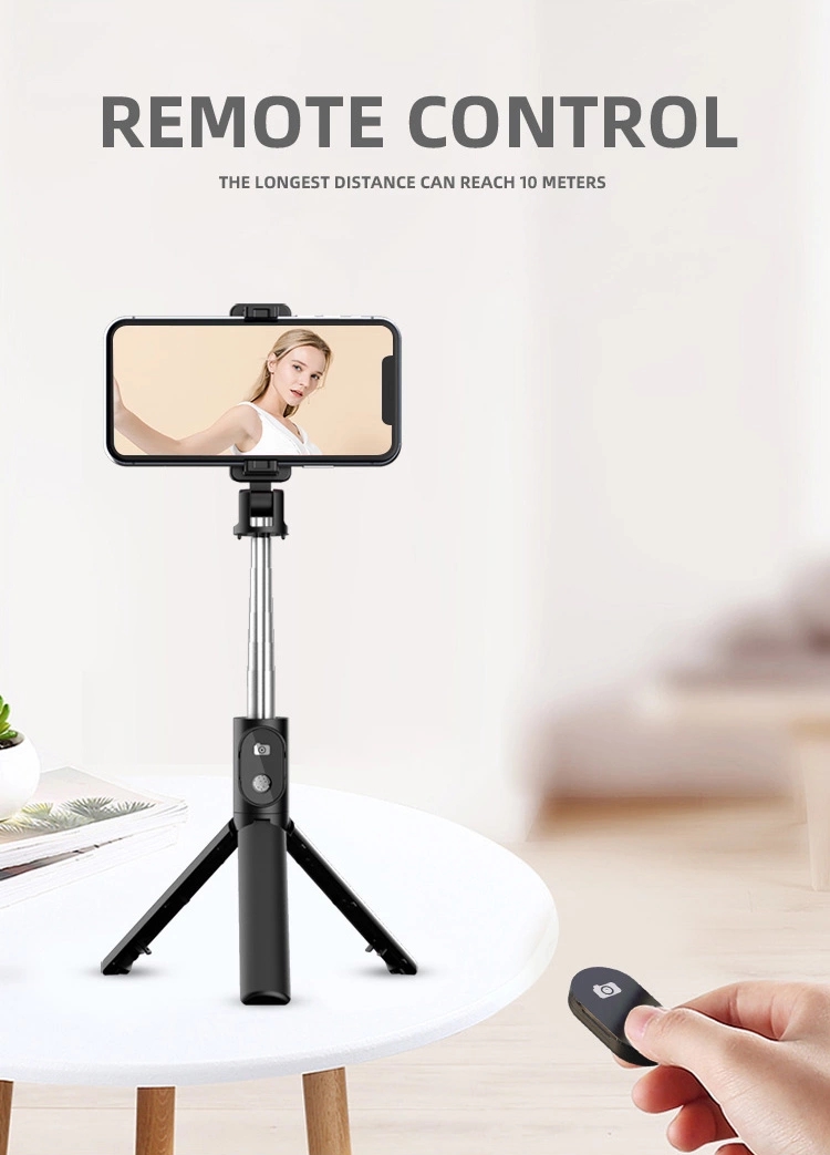 Bakeey-P30-bluetooth-Telescopic-Bracket-Universal-Portable-Flexible-Selfie-Stick-Tripod-with-Remote--1815795-3