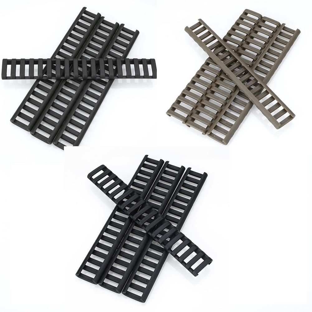 4pcs-18-Slot-Picatinny-Ladder-Rail-Panel-Handguard-Protector-Resistant-Cover-1137980-3