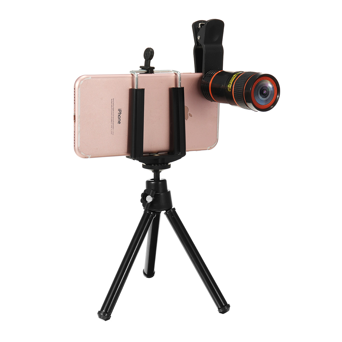 All-in-1-Phone-Camera-Lens-8X-Telescope-Selfie-Stick-Tripod-bluetooth-Remote-Kit-1428987-6