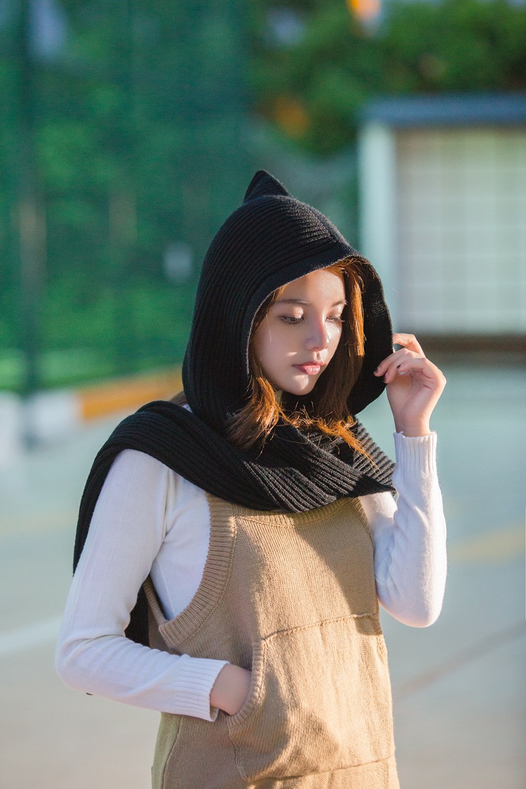 Men-Women-Multifunctional-Scarve-Warm-Knit-Hat-Autumn-Winter-Korean-Shawl-Scarf-Hat-1217891-3