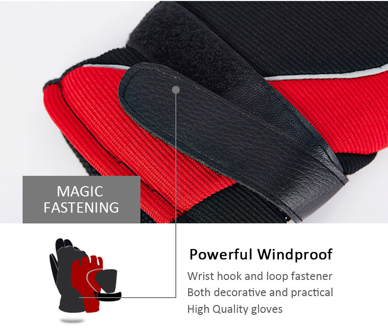 PJ02-Men-Winter-Windproof-Anti-Slip-Mittens-Gloves-Reflective-Strip-Leather-Patchwork-Fleece-Warm-1210518-5