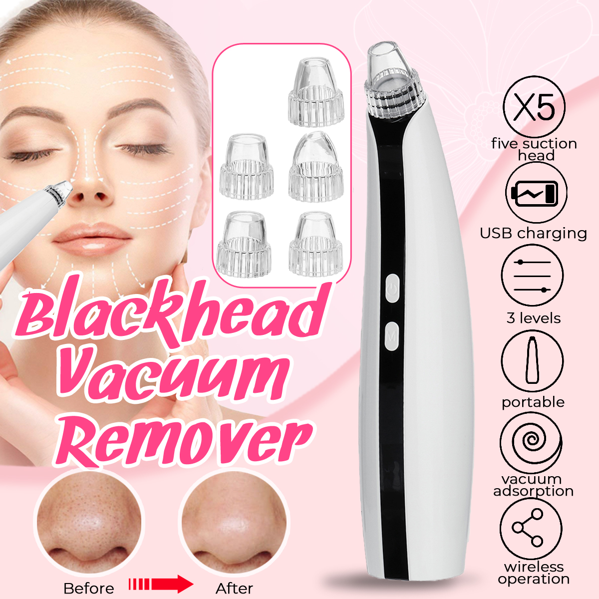 Vacuum-Pore-Cleaner-Wireless-Electric-Blackhead-Remover-USB-Rechargeable-Face-Nose-Cleaning-Machine--1539202-1