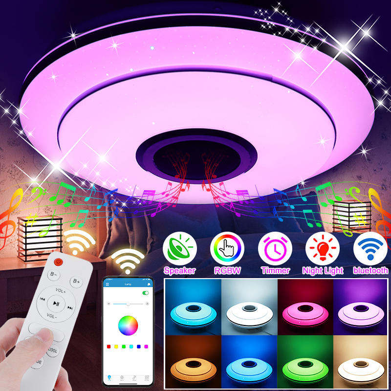 29CM-LED-RGB-Music-Ceiling-Lamp-bluetooth-APPRemote-Control-Childrens-Room-Bedroom-1851172-2