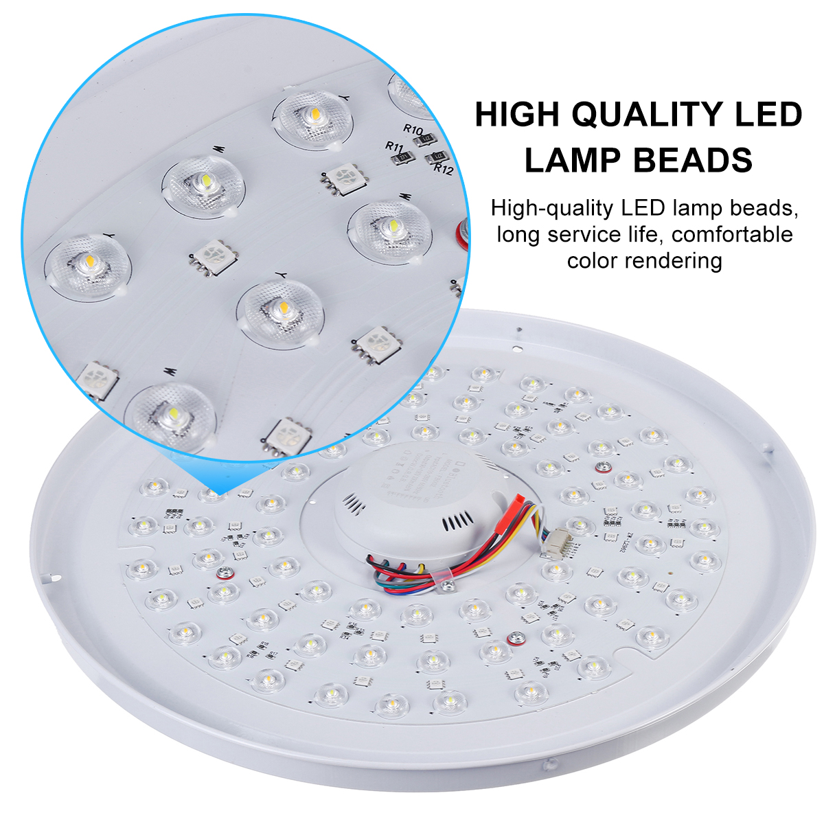 3660W-220V110-220V-Dimmable-Bluetooth-WIFI-LED-Smart-Ceiling-Light-256-RGB-Music-Speaker-Lamp-APP-Re-1743923-3