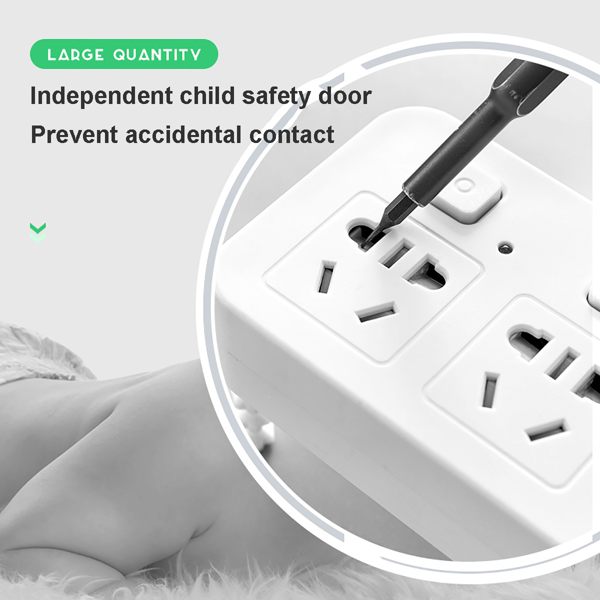 Bakeey-LED-USB-Wall-Charger-with-2-USB-Charging-Ports-Wall-Mount-Charging-Center-Adapter-for-iPhone--1778447-6