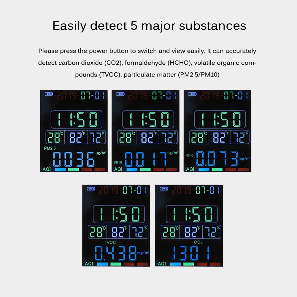 Bakeey-PM-25-Formaldehyde-Digital-HCHO-TVOC-Air-Quality-Analysis-Tester-Home-Smog-Meter-PM25-PM10-PM-1842302-3