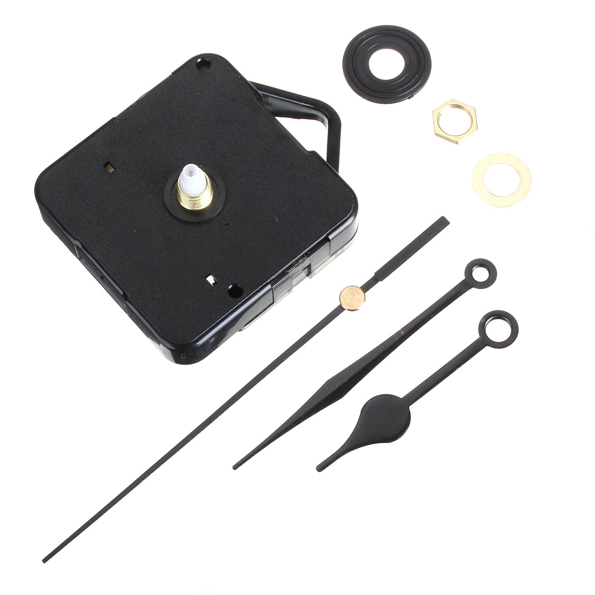 Black-Hands-DIY-Quartz-Clock-Silent-Movement-Kit-965079-2