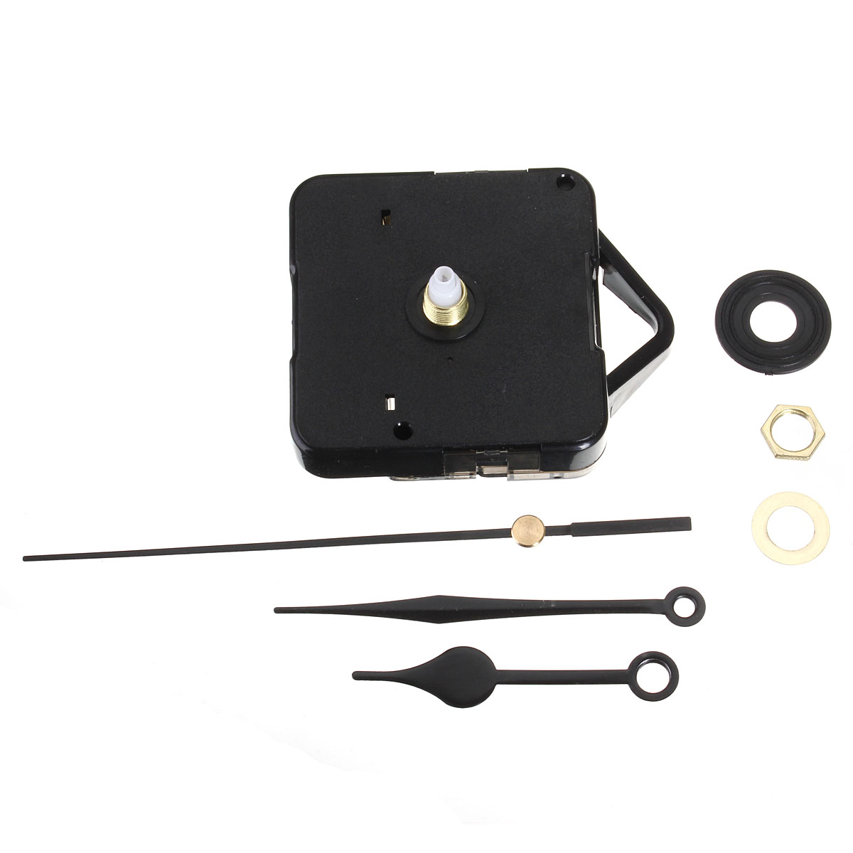 Black-Hands-DIY-Quartz-Clock-Silent-Movement-Kit-965079-3