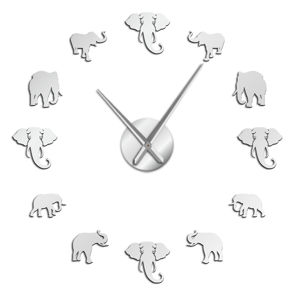 Jungle-Animals-Elephant-DIY-Large-Wall-Clock-Home-Decor-Modern-Design-Mirror-Effect-Giant-Frameless--1587063-1
