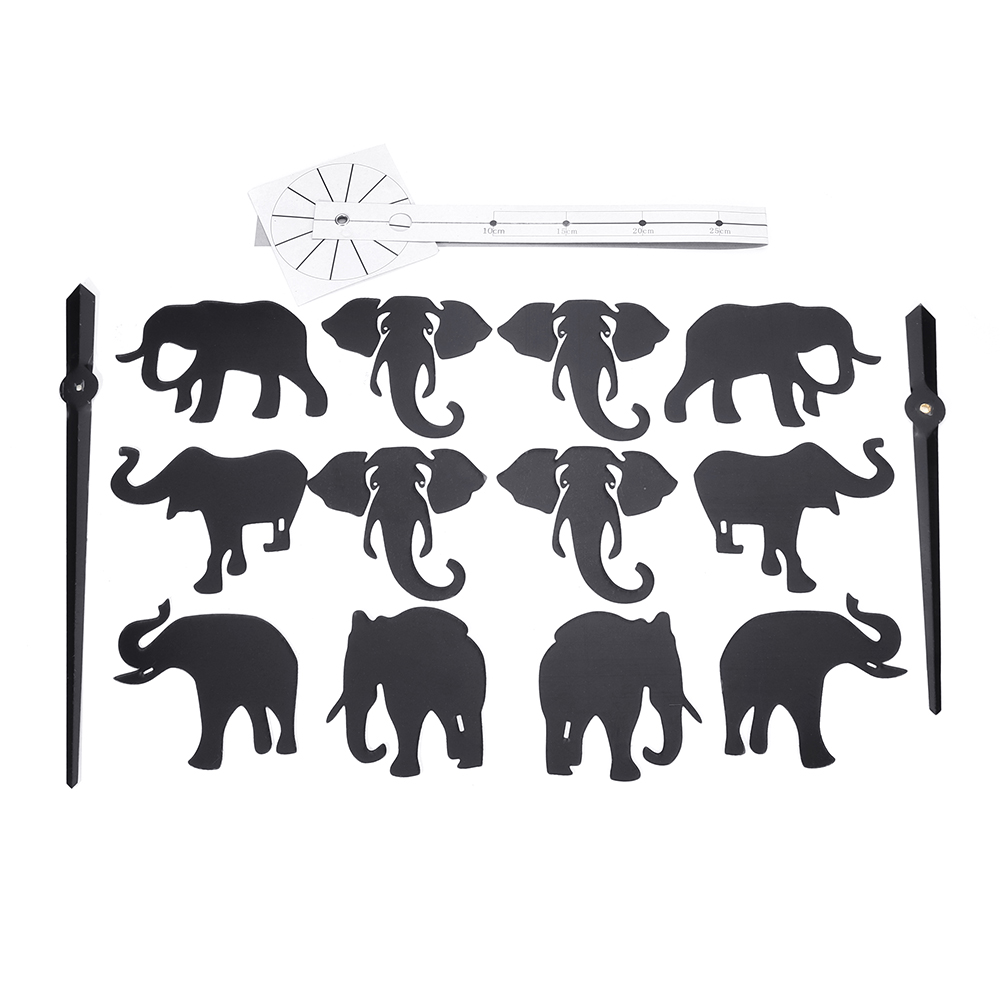 Jungle-Animals-Elephant-DIY-Large-Wall-Clock-Home-Decor-Modern-Design-Mirror-Effect-Giant-Frameless--1587063-4
