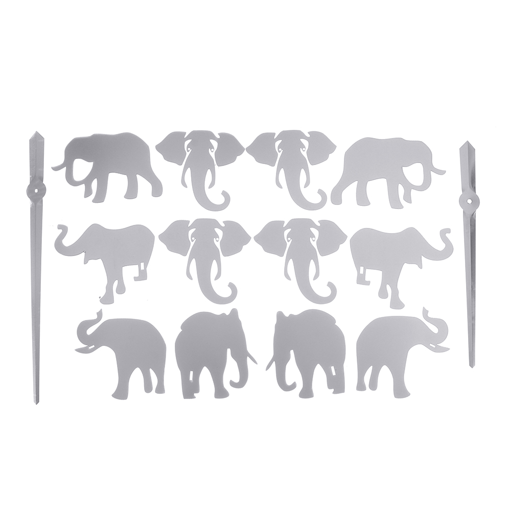 Jungle-Animals-Elephant-DIY-Large-Wall-Clock-Home-Decor-Modern-Design-Mirror-Effect-Giant-Frameless--1587063-5