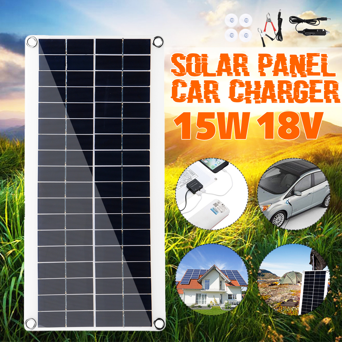 18v-15w-410mm200mm3mm-Semi-flexible-Solar-Panel-with-Cable-for-Off-road-Vehicle-Outdoor-Working-1525550-1