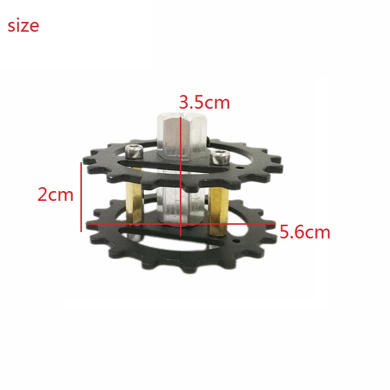 Metal-Driving-Wheels-Track-Slave-Wheel-6mm-Inside-Diameter-DIY-Smart-Tank-Car-Parts-1268251-1