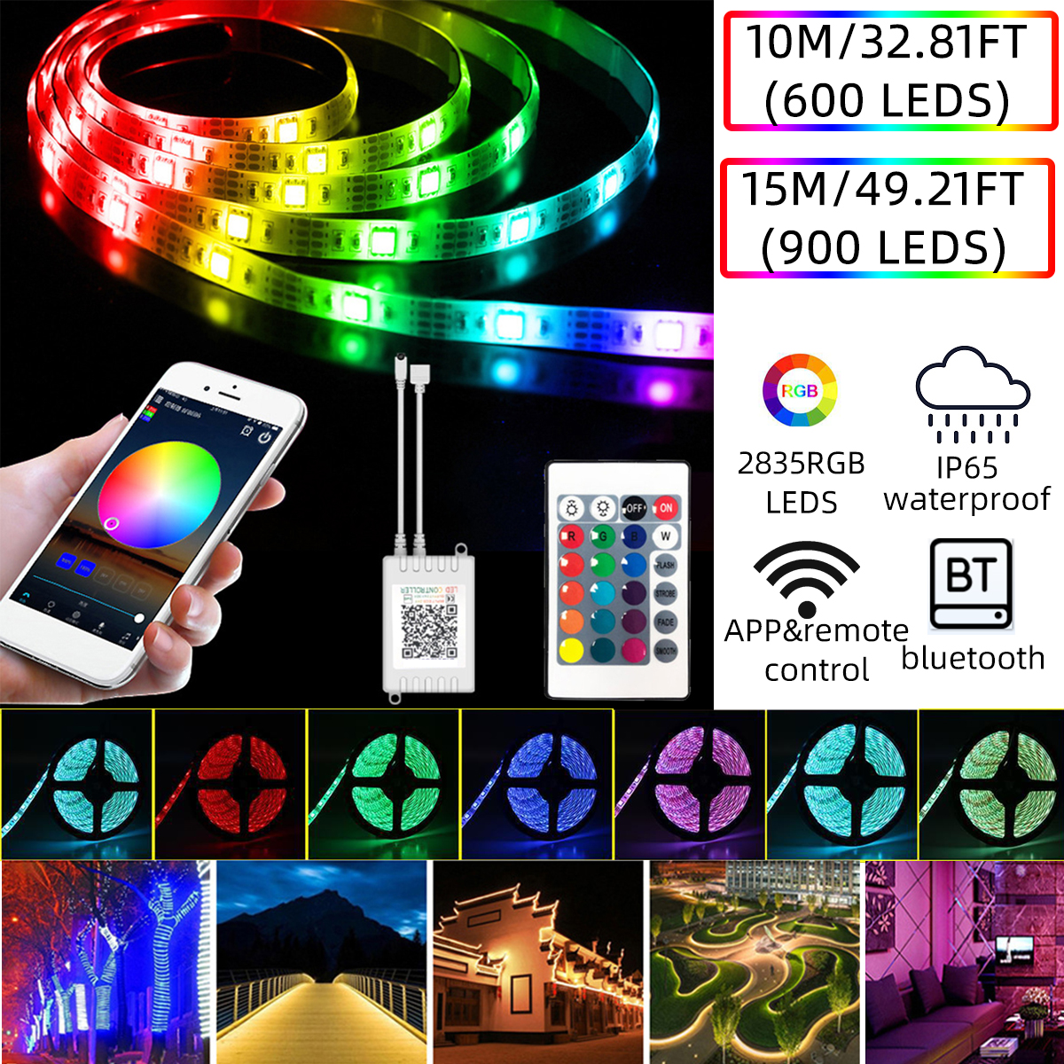 1015M-600900-LED-Waterproof-LEDs-2835RGB-LED-Strip-Light-24-Key-RemoteAPP-Control-Smart-Strip-Christ-1744895-1