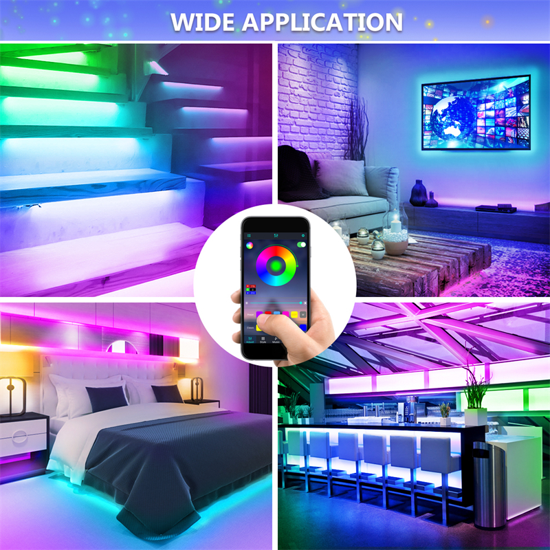 GLIME-5M10M-LED-Strip-Lights-5050-RGB-Changing-Under-Cabinet-Kitchen-TV-Bluetooth-Remote-Control-UK--1942279-6