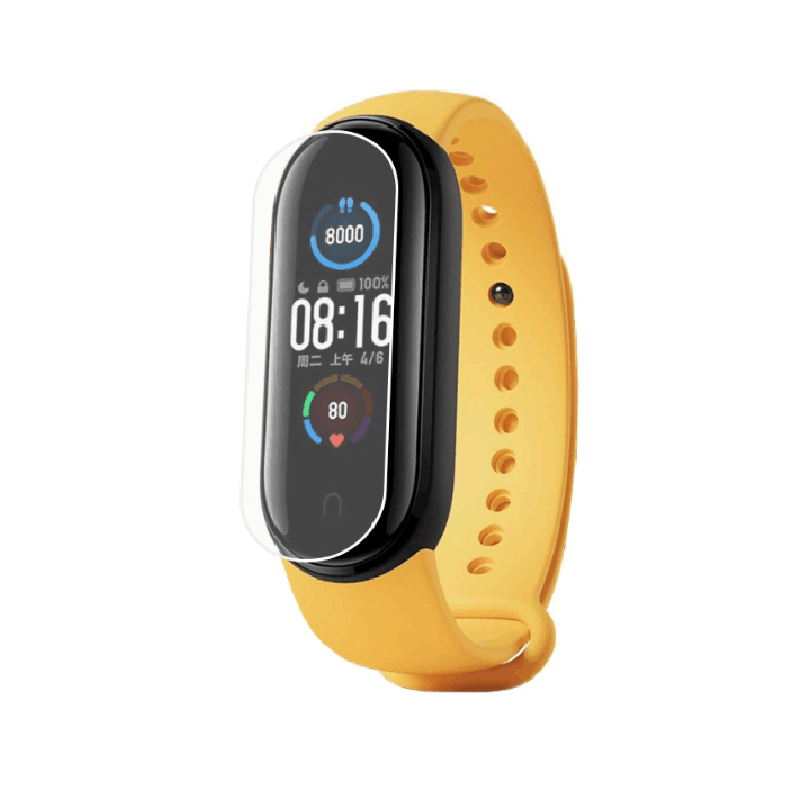 2pcs-Soft-TPU-Watch-Film-Watch-Screen-Protector-for-Xiao-Miband-5-Mi-Band-5-Non-original-1698466-1