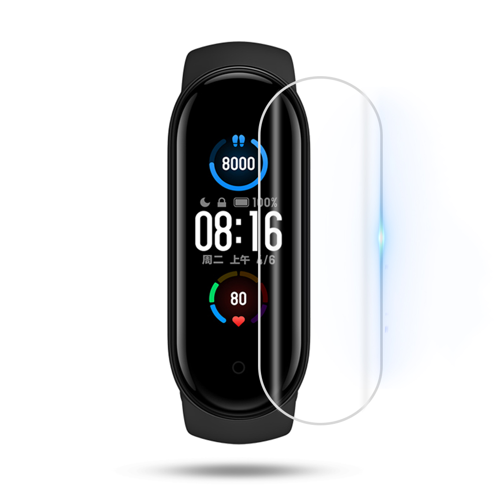 2pcs-Soft-TPU-Watch-Film-Watch-Screen-Protector-for-Xiao-Miband-5-Mi-Band-5-Non-original-1698466-3