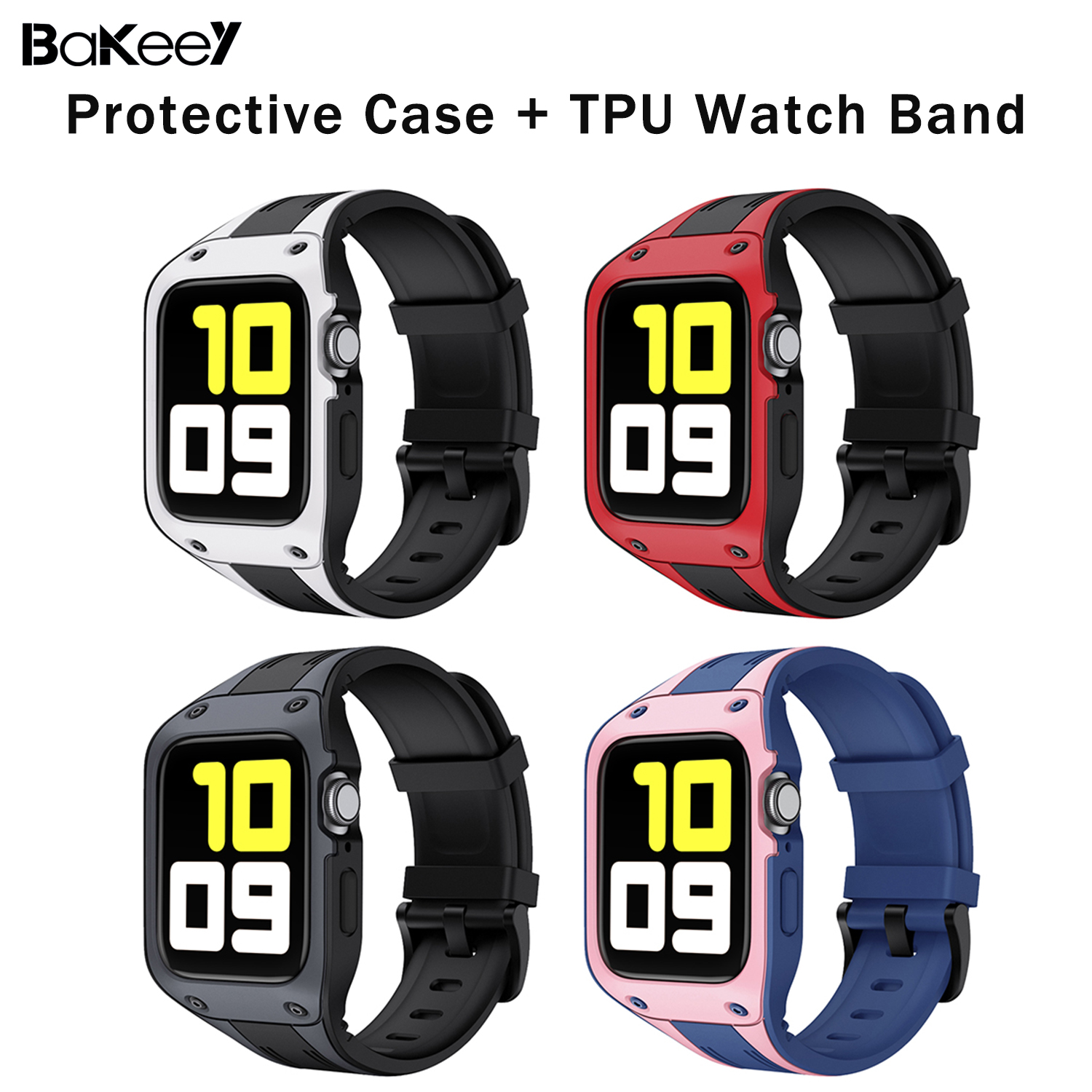 Bakeey-2-in-1-Sport-Casual-Shockproof-Protective-Case-with-TPU-Watch-Band-Strap-Replacement-for-Appl-1731527-1