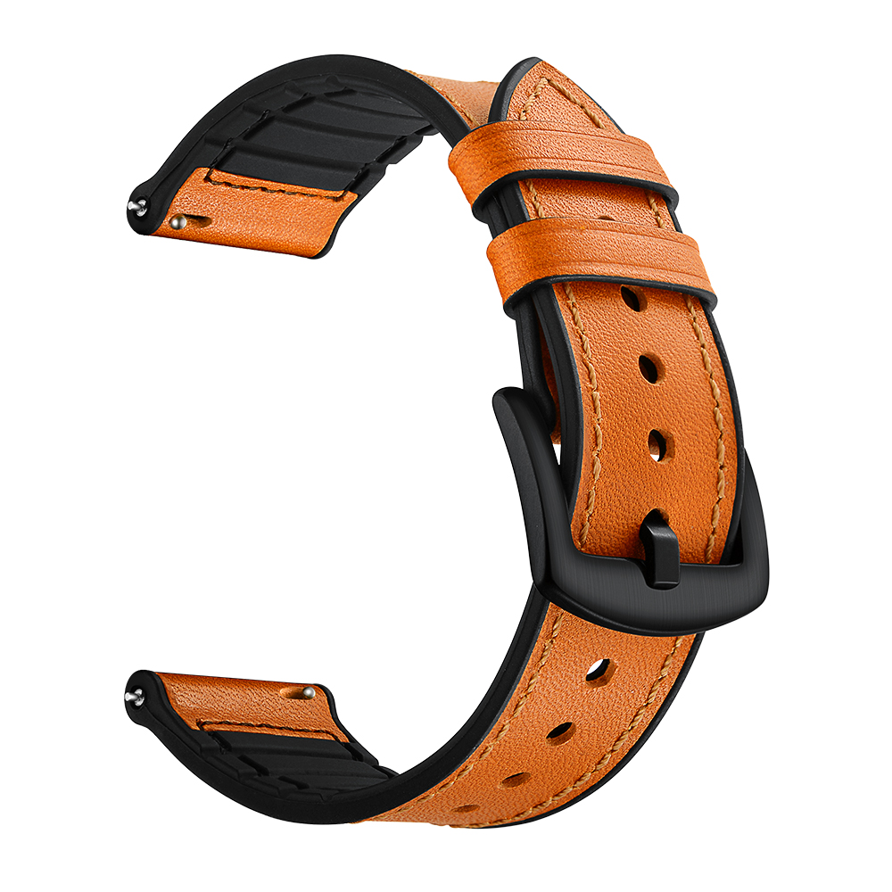 Bakeey-2022mm-Width-Universal-Pure-Sports-Genuine-Leather--Silicone-Watch-Band-Strap-Replacement-for-1736416-20