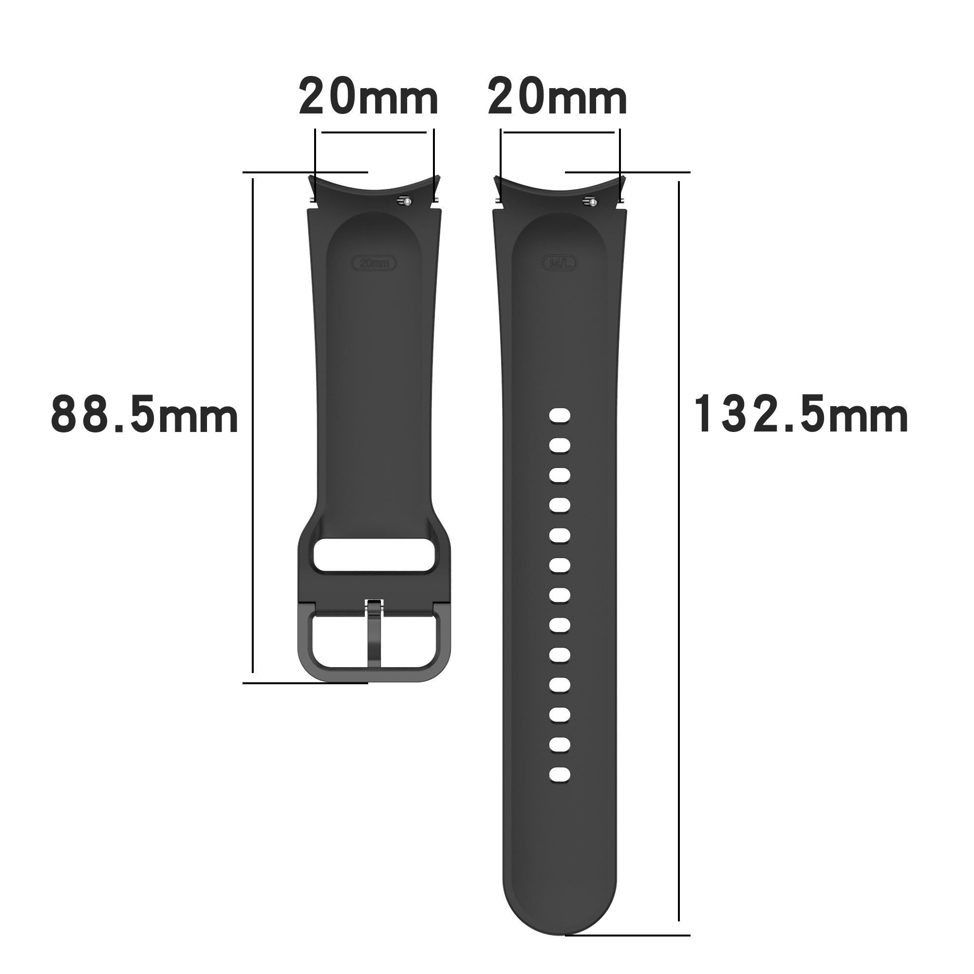 Bakeey-20MM-Comfortable-Silicone-Band-Strap-Replacement-for-Samsung-Galaxy-Watch-4-40MM44MM--Watch-4-1893595-19