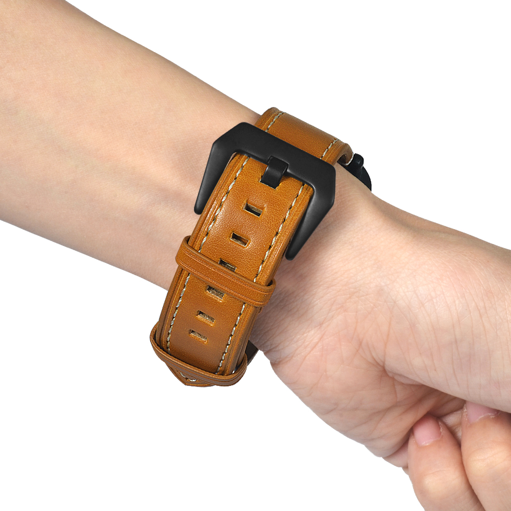 Bakeey-20MM-Genuine-Leather-Watch-Band-for-Amazfit-GTS-Smart-Watch-1567996-6