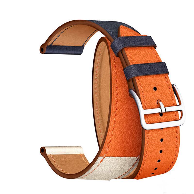 Bakeey-22mm-Dual-Color-Genuine-Leather-Strap-Replacement-Watch-Band-for-Huawei-Honor-magic-1468008-4