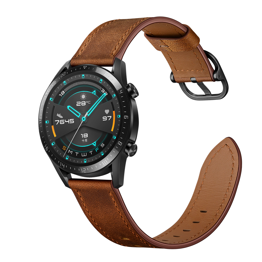 Bakeey-22mm-First-Layer-Genuine-Leather-Replacement-Strap-Smart-Watch-Band-for-Huawei-Watch-GT122e-4-1736355-16