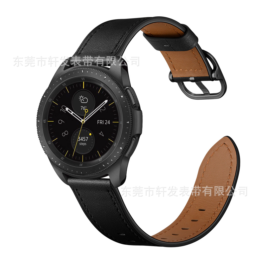 Bakeey-22mm-First-Layer-Genuine-Leather-Replacement-Strap-Smart-Watch-Band-for-Samsung-Galaxy-Watch--1736174-12
