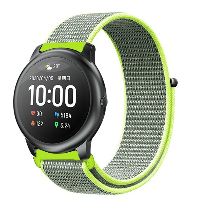 Bakeey-22mm-Nylon-Canvas-Smart-Watch-Band-Replacement-Strap-For-Xiaomi-Haylou-Solar-Non-original-1705454-13