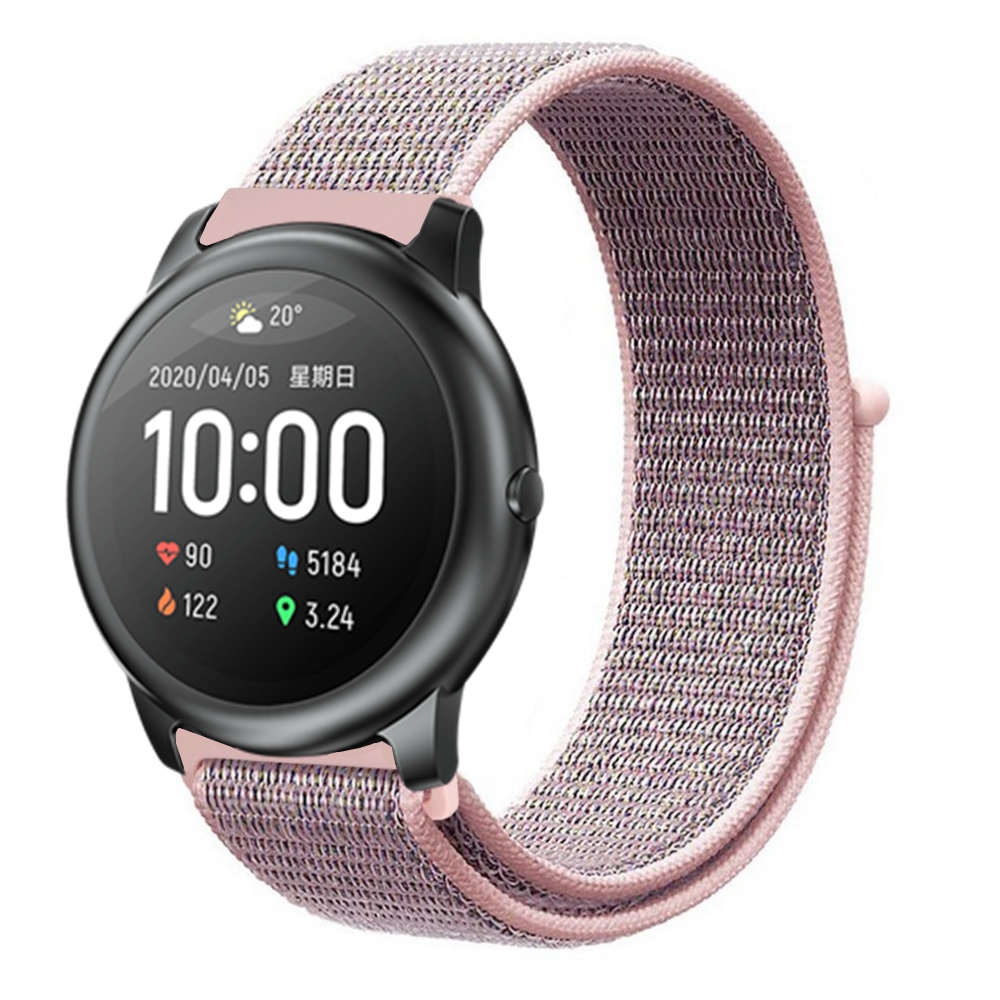 Bakeey-22mm-Nylon-Canvas-Smart-Watch-Band-Replacement-Strap-For-Xiaomi-Haylou-Solar-Non-original-1705454-10