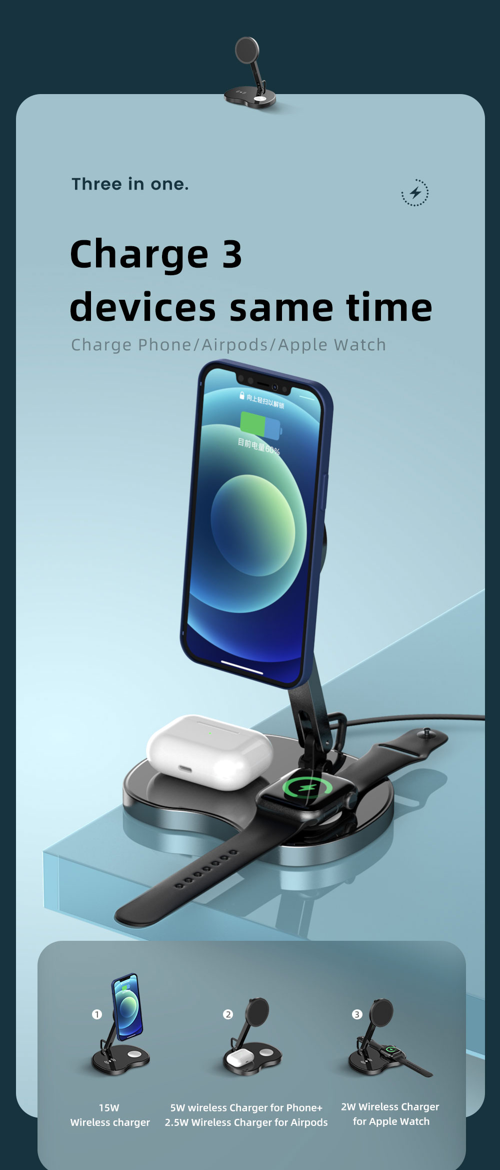 Bakeey-3-in-1-Magnetic-Wireless-Charger-Charging-Station-for-iPhone-12-Pro-Max-for-Apple-Watch-Airpo-1862090-2