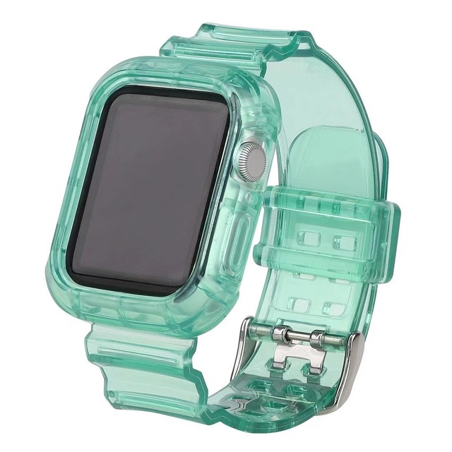 Bakeey-44mm-Transparent-Watch-Band-Silicone-Watch-Strap-for-Apple-iWatch-1747037-13