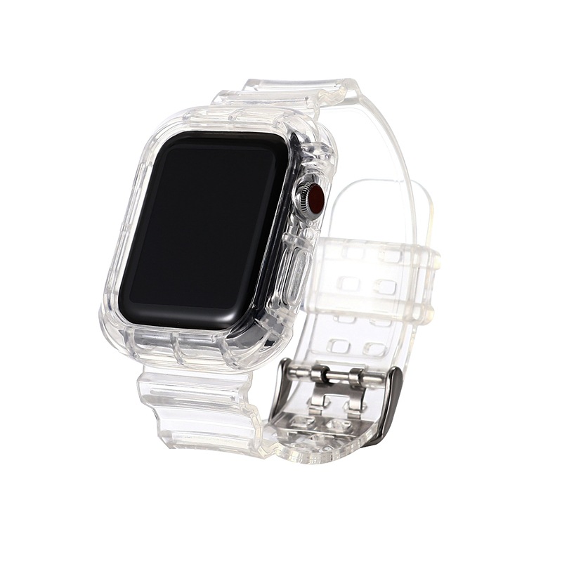 Bakeey-44mm-Transparent-Watch-Band-Silicone-Watch-Strap-for-Apple-iWatch-1747037-9