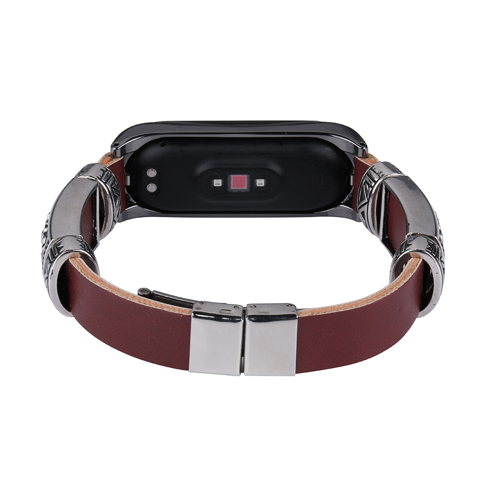 Bakeey-Buckle-Metal-Shell-Retro-Double-Button-Butterfly-Clasp-Strap-Smart-Watch-Band-For-Xiaomi-Mi-B-1716541-18